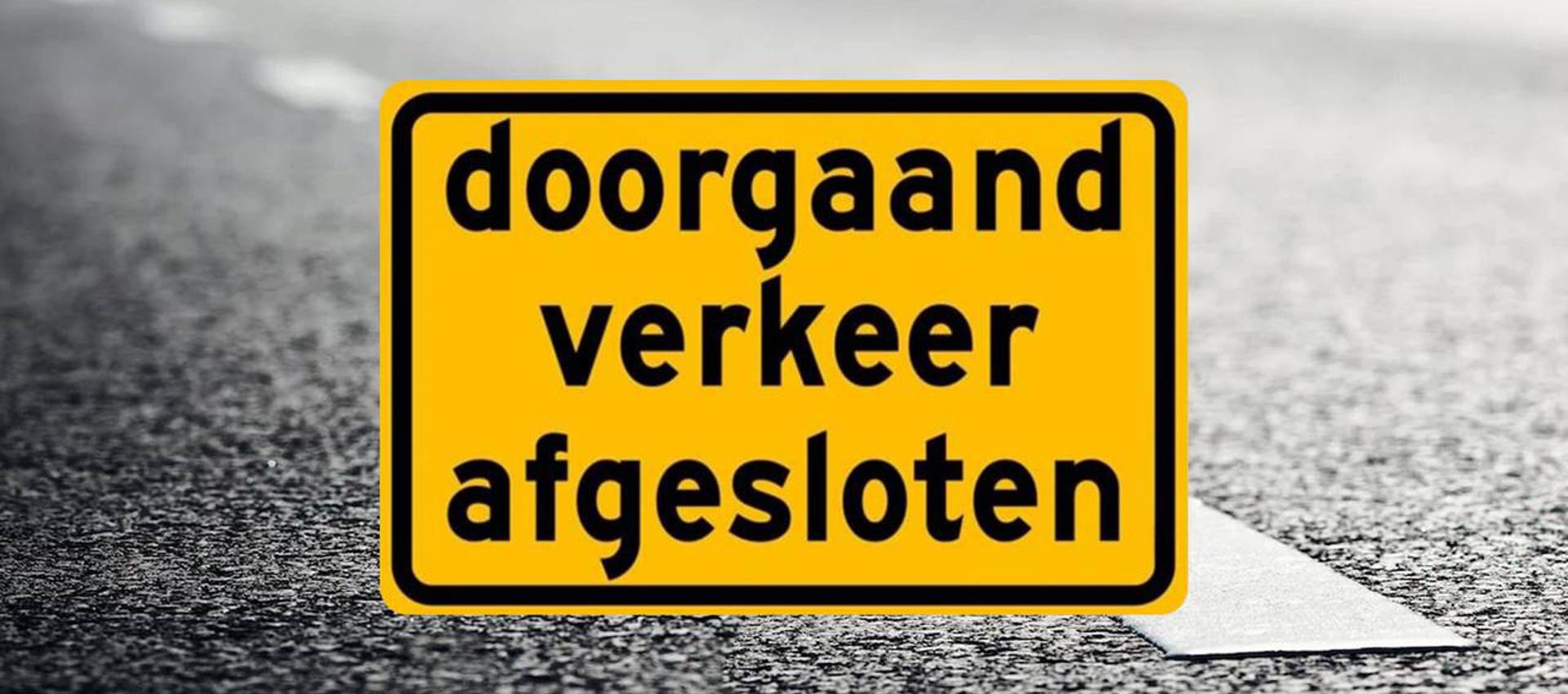 Alg Beeld Wegafsluitingen