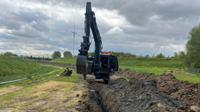 Rioolpersleiding Aanleg Lang Interne Baan