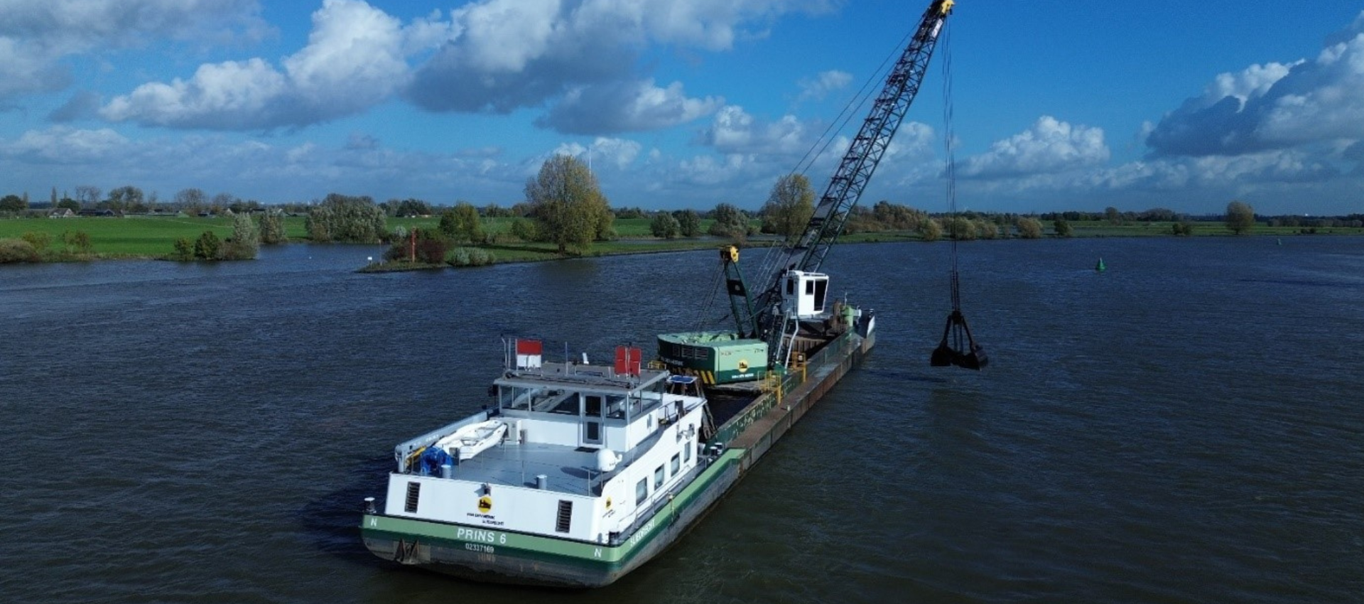 Baggerschip De Prins 6 van Van den Herik-Sliedrecht