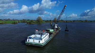 Baggerschip De Prins 6 van Van den Herik-Sliedrecht