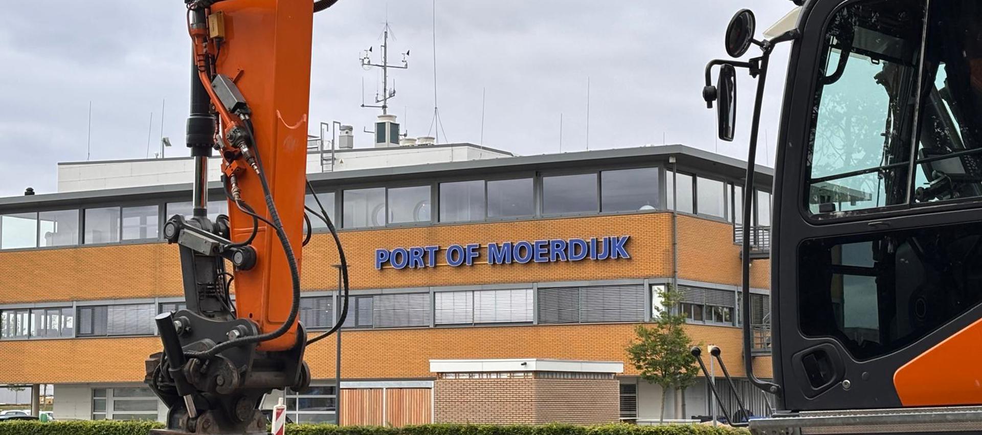 Placeholder werk bij De Entree Port of Moerdijk